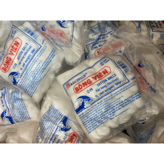 Bông gòn viên tiệt trùng bảo thạch loại 50gr và 100gr