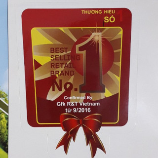 Tem dán trang trí thương hiệu số 1