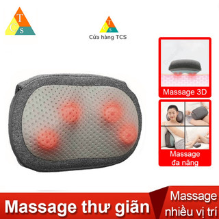 Gối massage nhiệt không dây leravan lf-yk006 xm