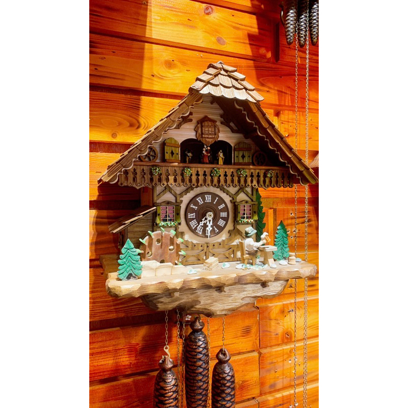 Đồng Hồ Treo Tường Cuckoo  Made In Germany Cót Tuần Mã 1315