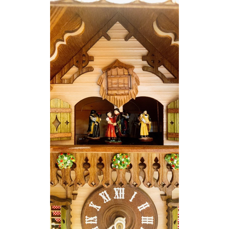 Đồng Hồ Treo Tường Cuckoo  Made In Germany Cót Tuần Mã 1315