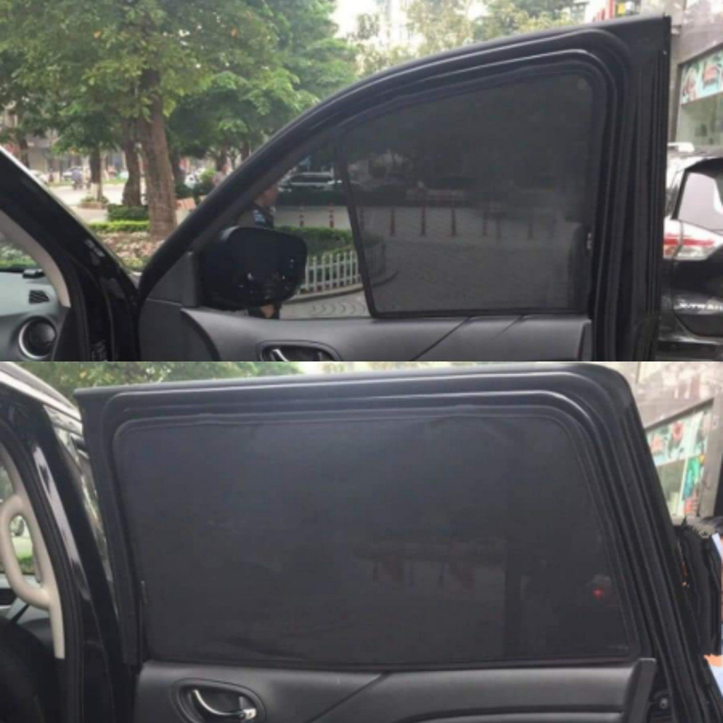 Rèm che nắng nam châm Xe Honda Crv Bộ 4 tấm chắn nắng chuẩn form xe, nam châm hút mạnh
