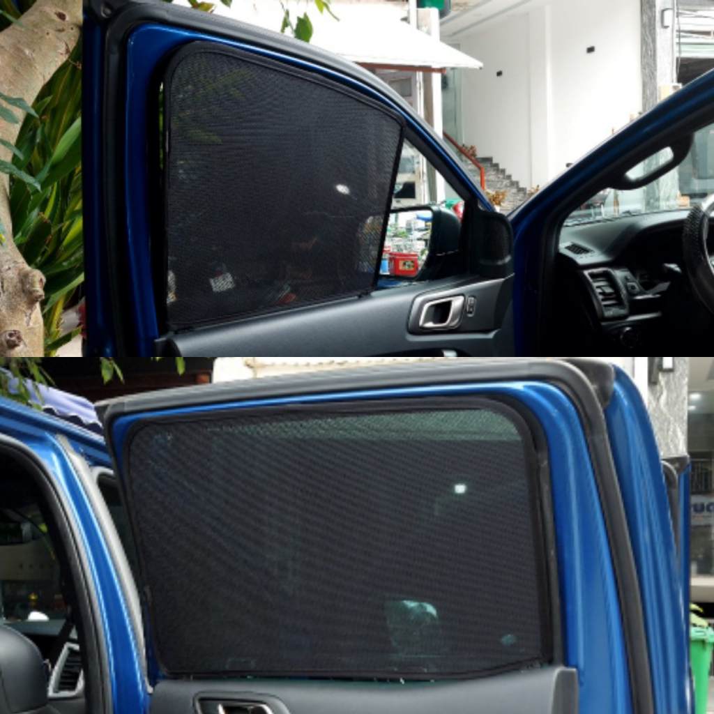 Rèm che nắng nam châm Xe Honda Crv Bộ 4 tấm chắn nắng chuẩn form xe, nam châm hút mạnh