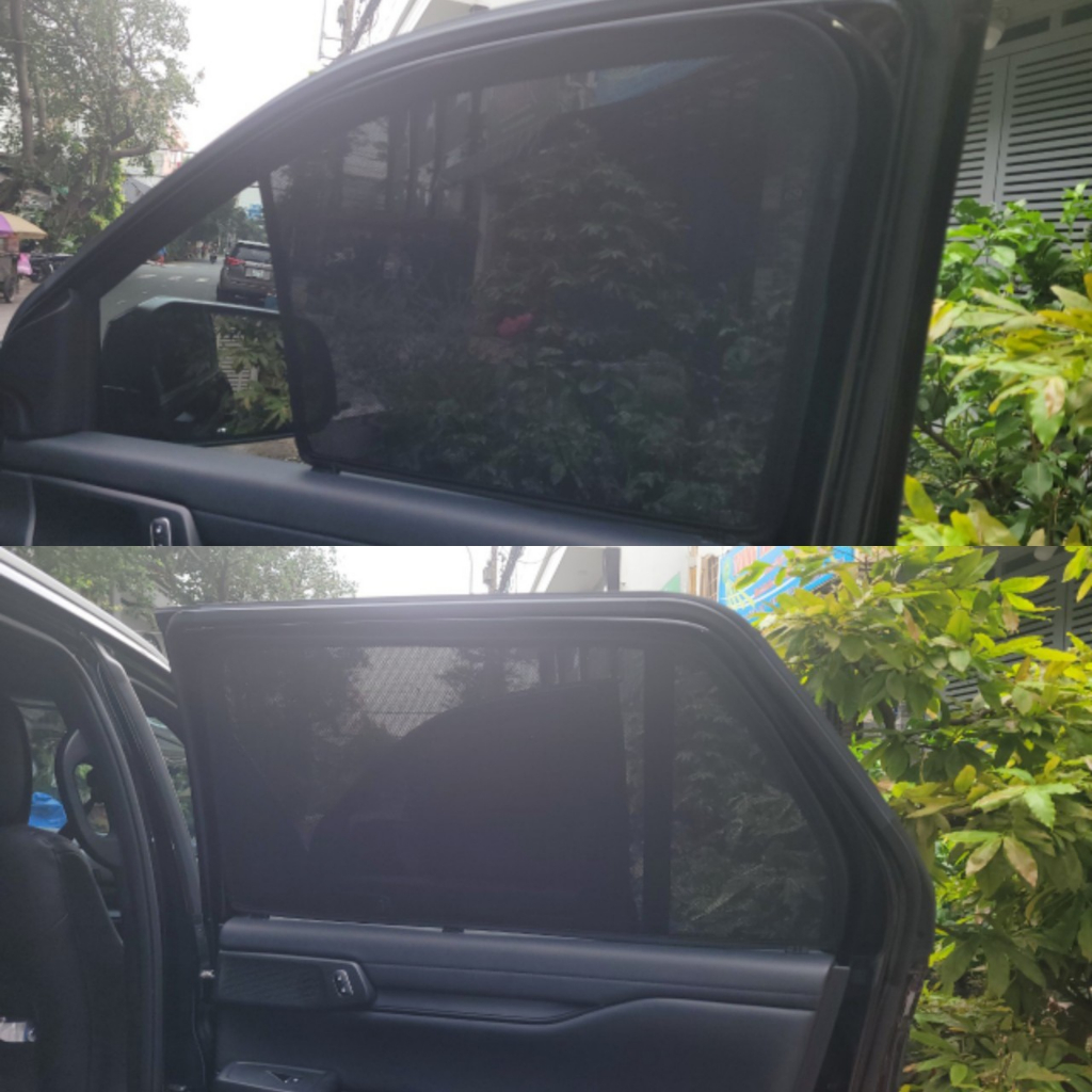 Rèm che nắng nam châm Xe Honda Crv Bộ 4 tấm chắn nắng chuẩn form xe, nam châm hút mạnh