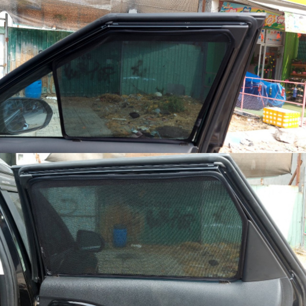Rèm che nắng nam châm Xe Honda Crv Bộ 4 tấm chắn nắng chuẩn form xe, nam châm hút mạnh