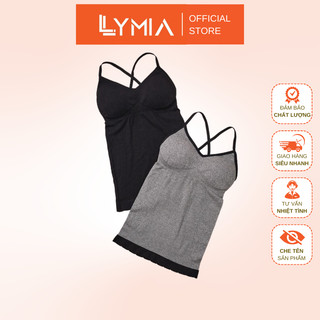 Áo Lót 2 Dây Nữ LYMIA BR89 Dáng Dài Dây Lưng Đan Chéo