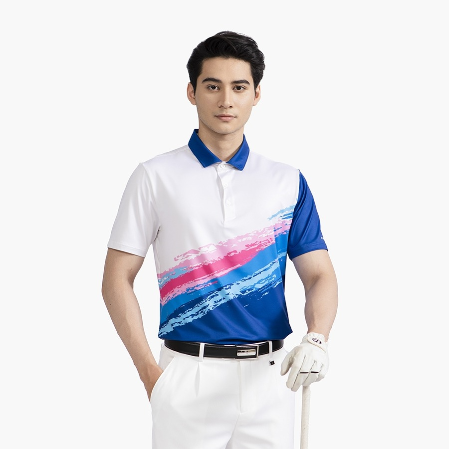 Áo polo nam ARISTINO dáng Golf fit thoải mái, 2 màu dễ trẻ trung, chất mềm mại thoáng khí - APSG26S2