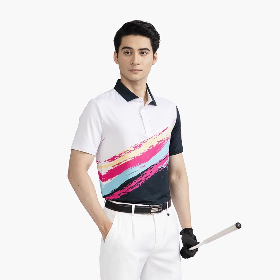 Áo polo nam ARISTINO dáng Golf fit thoải mái, 2 màu dễ trẻ trung, chất mềm mại thoáng khí - APSG26S2