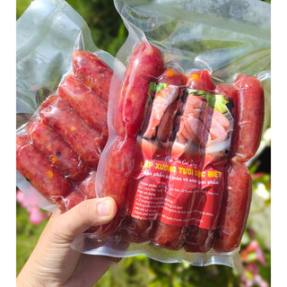 (1Kg) Lạp xưởng tươi truyền thống đặc sản Cai Lậy (2 túi 500g)