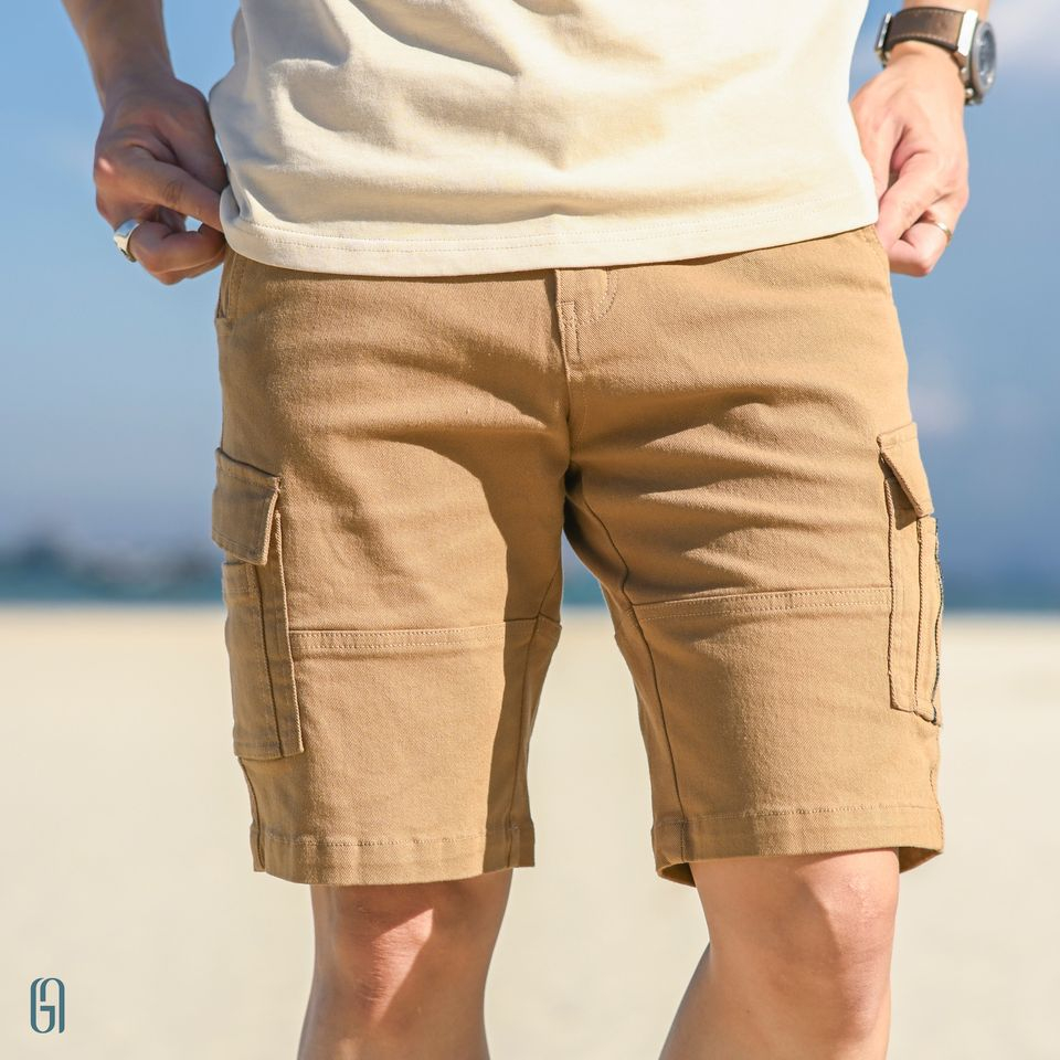 Quần Short túi hộp F23 ZARGO SHORTS form Smart - THE GMEN ELEGANT EST 2017