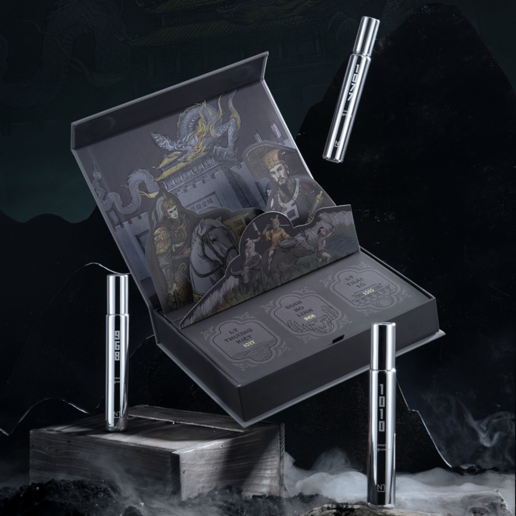 NERMAN - Bộ 3 chai nước hoa nam Nerman 4000 chính hãng - VERSION 2 - Hương thơm mạnh mẽ lôi cuốn, lưu hương tới 8h 10ml