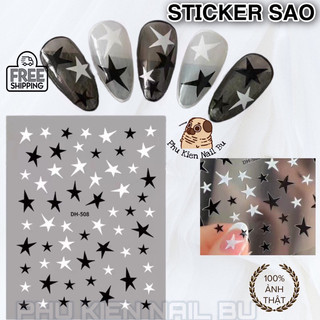 Stick dán hình ngôi sao, tia sáng