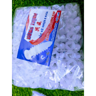 Bịch 100 tắc kê nhựa, tắc kê nở 6 khía các cỡ 3-4-5-6-7 phân hưng thịnh loại 1