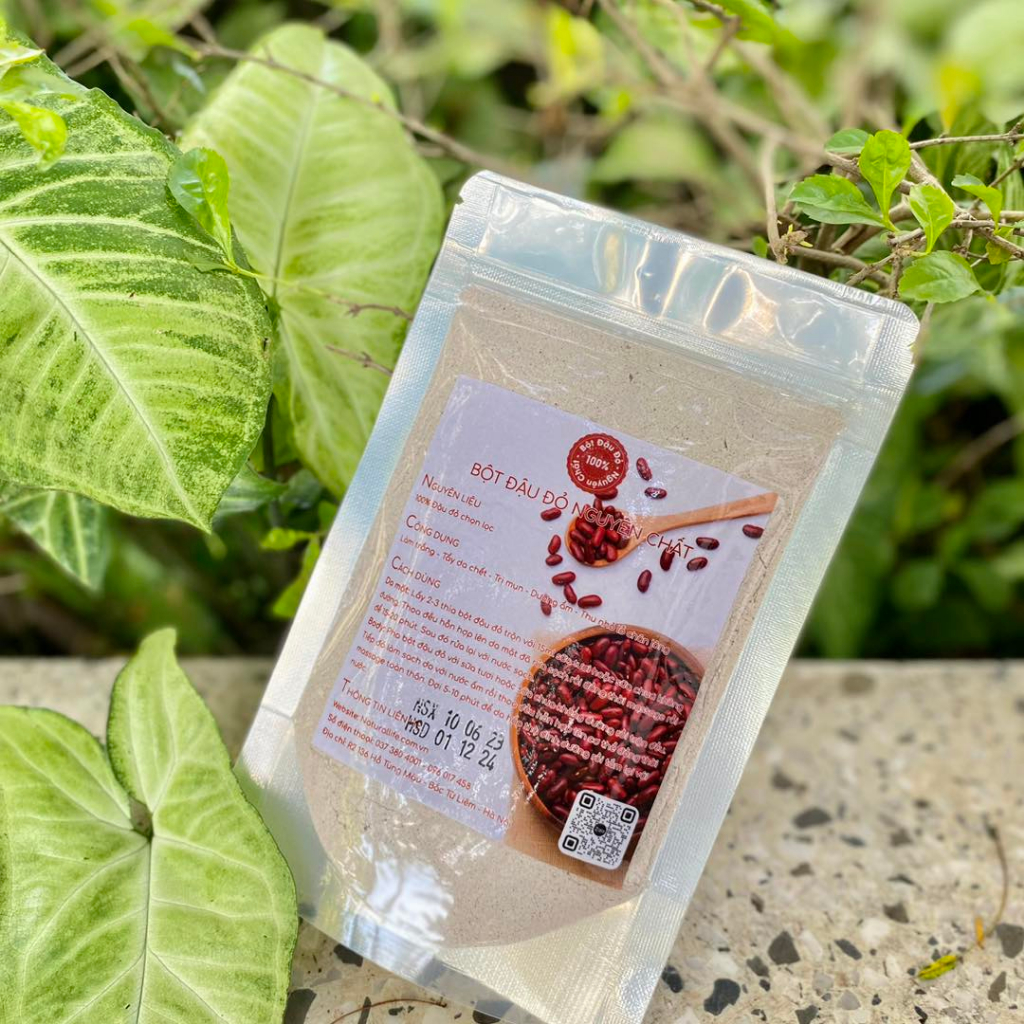 Bột đậu đỏ nguyên chất sạch mịn 100% Organic