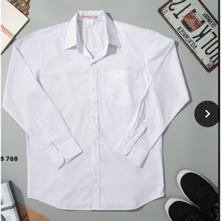 Áo sơ mi trắng nam học sinh tay dài vải kate mịn thoáng mát