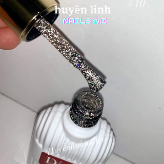 Sơn gel nhũ flash kim tuyến siêu sáng,sơn nhũ phản quang..Huyền linh nails mi