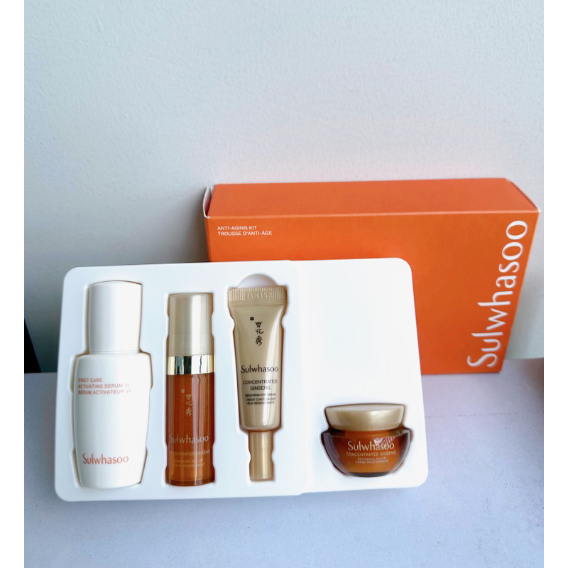 Set dưỡng nhân sâm chống lão hoá 4 món