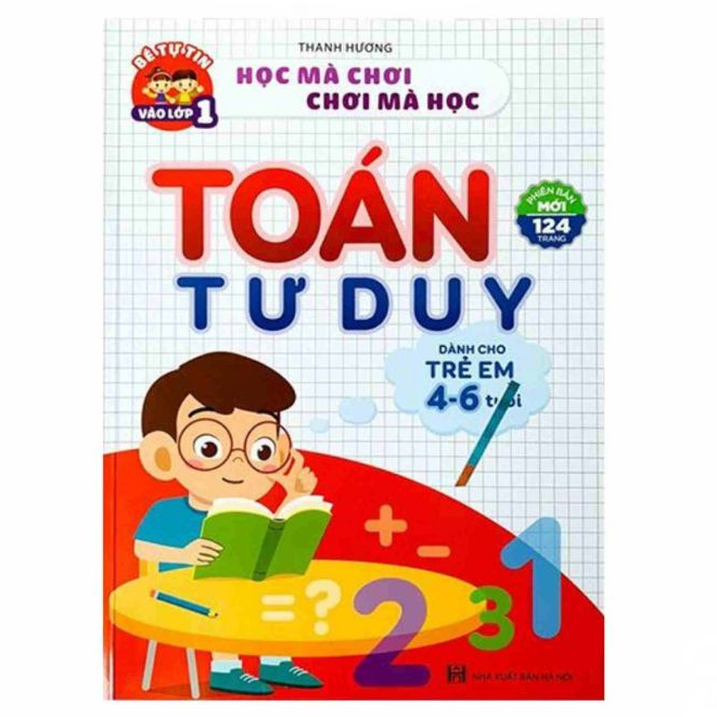 Sách - Toán Tư Duy - Dành cho trẻ em từ 4 - 6 tuổi