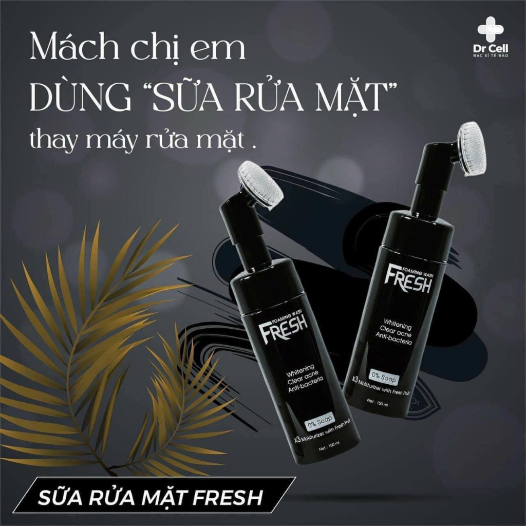 Sữa rửa mặt Fresh làm sạch sâu, chống lão hóa cho mọi loại da - 150ml