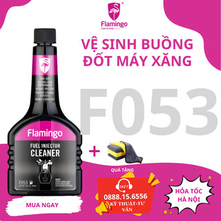 Vệ sinh buồng đốt kim phun động cơ ô tô Flamingo F053 354ml làm sạch cặn bám, Phụ gia xăng