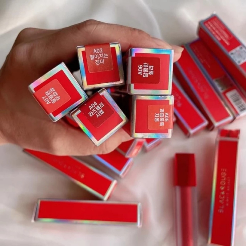 Son Kem Lì Black Rouge A06 Màu Đỏ Gạch