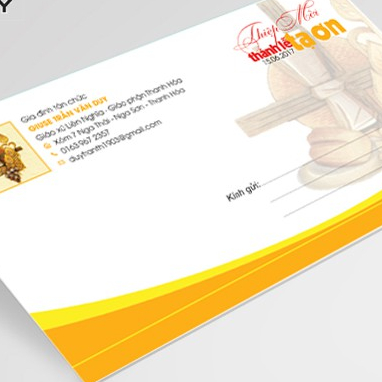 In phong bì A4, A5, A6 số lượng nhỏ  in theo yêu cầu bì thư