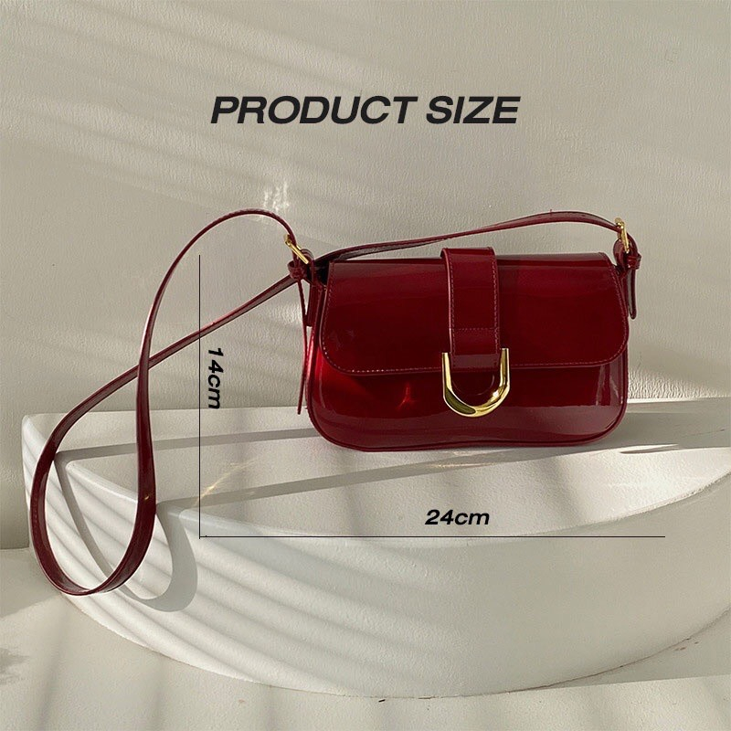 Túi xách nữ đeo chéo đeo vai kẹp nách thời trang công sở mã T14a