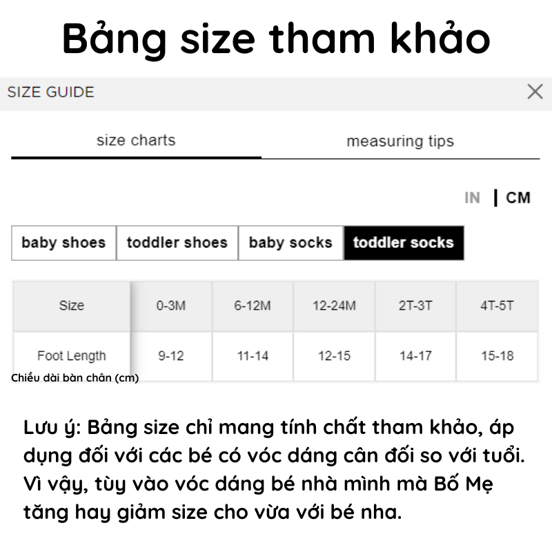 Vớ Cho Bé, Tất Trẻ Em VNXK Cho Bé 6M Đến 5 Tuổi