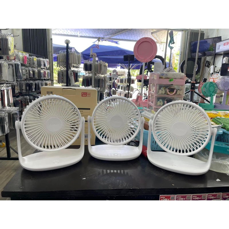 Quạt sạc Mini Yoobao F1/F2 10000mAh - Dùng đến 60h liên tục