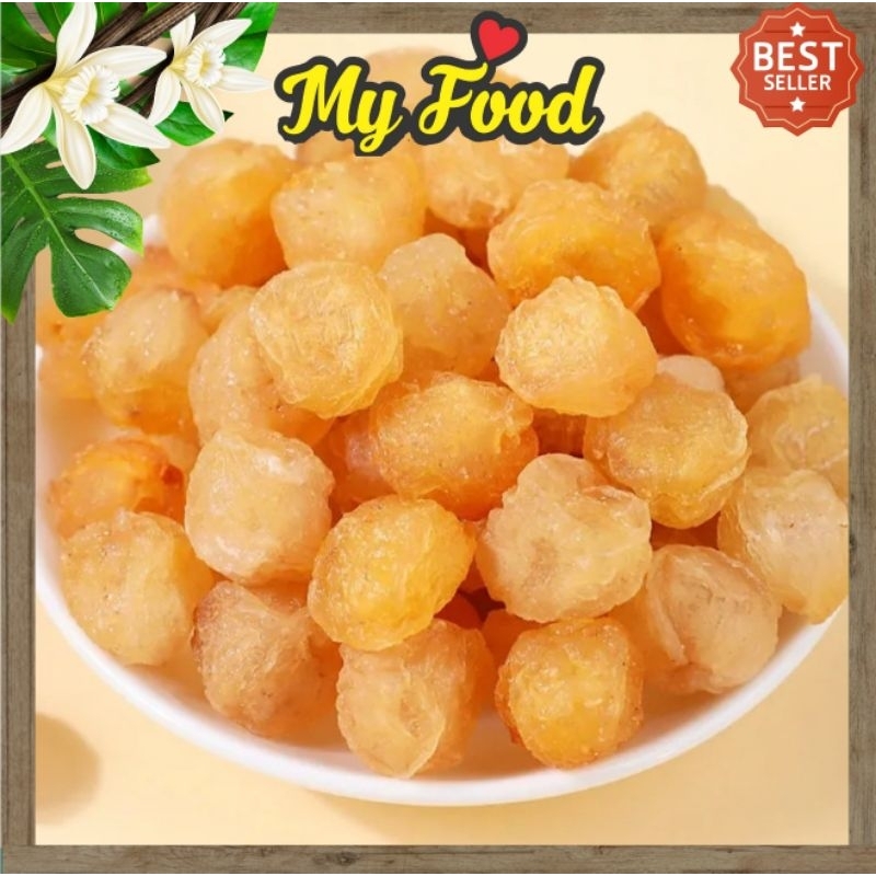 100 gam long nhãn sấy khô