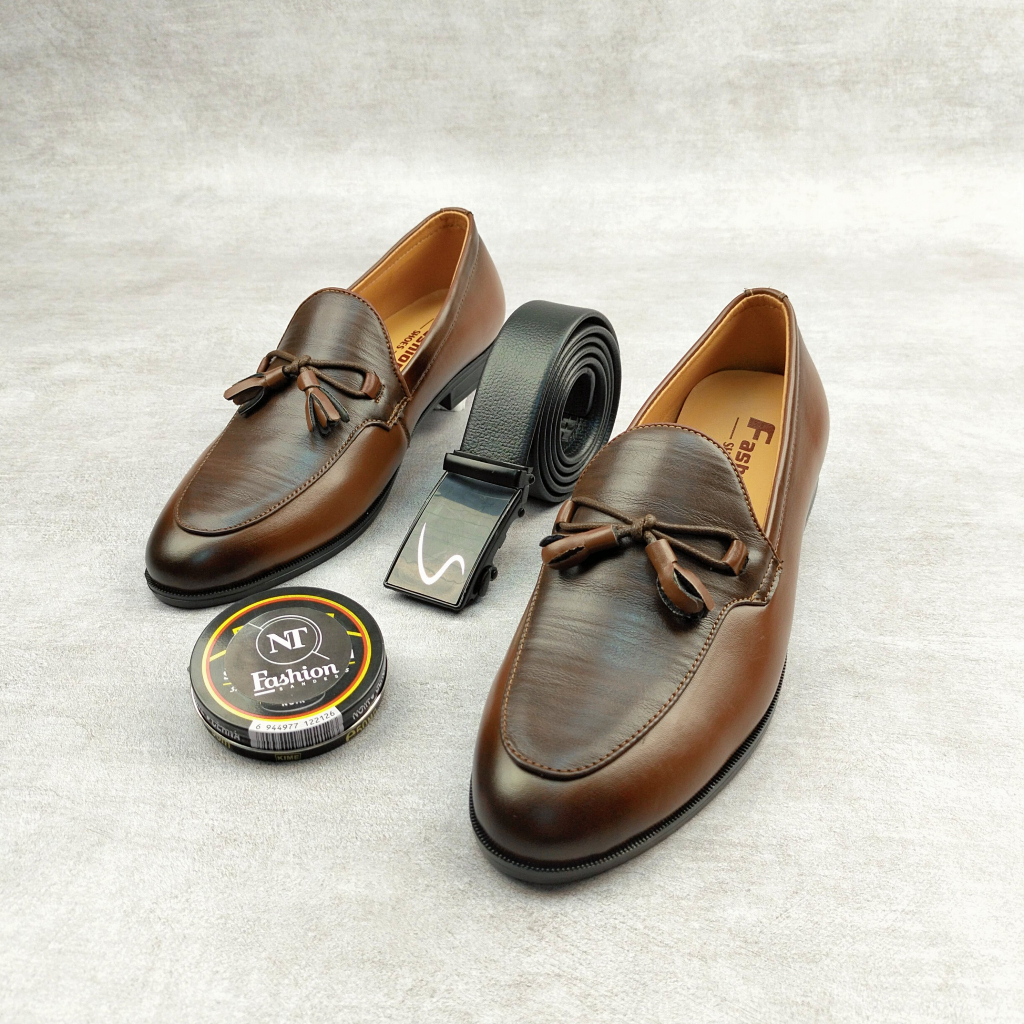 Giày lười nam cao cấp ĐẾ KHÂU CỰC BỀN ✅ Giày da nam full size 37-44