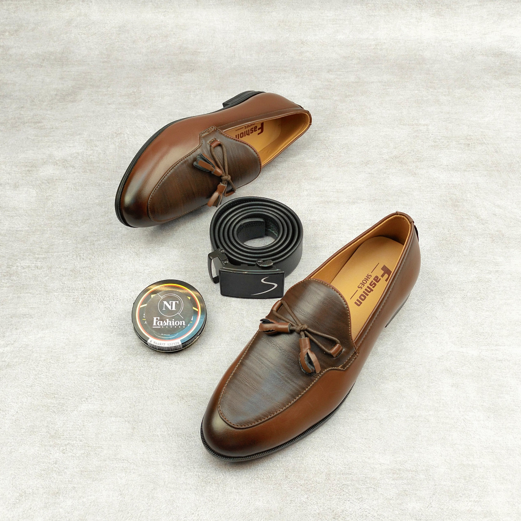 Giày lười nam cao cấp ĐẾ KHÂU CỰC BỀN ✅ Giày da nam full size 37-44