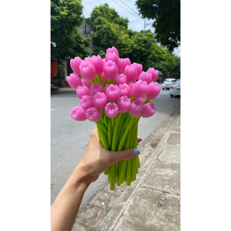 BÚT BI HOA ĐỔI MÀU SIÊU XINH