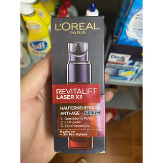Hàng Đức chuẩn Serum dưỡng da chống lão hóa Loreal Revitalift Laser X3 - 30ml