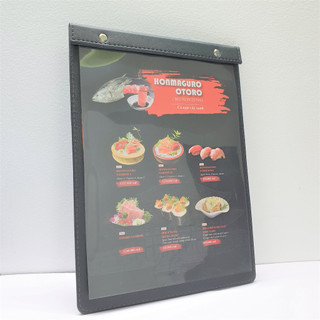 Bảng kẹp menu bằng chất liệu da Simili