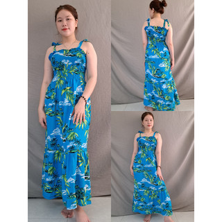 Đầm maxi cúp ngực,2 dây đuôi cá