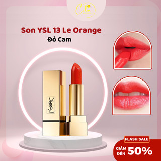 Son ysl 13 le orange màu đỏ cam