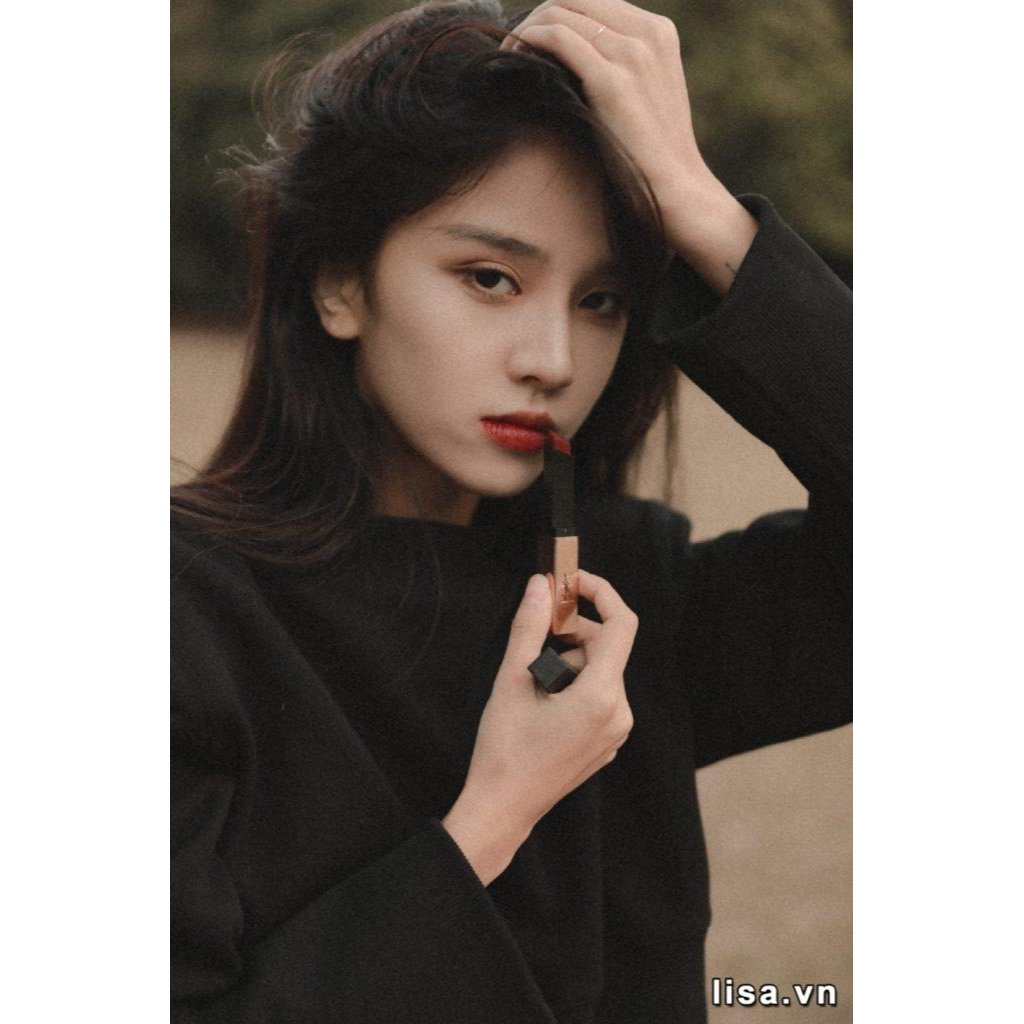 Son The Slim YSL Rouge Pur Couture 1966 – Đỏ đất Vỏ Trơn