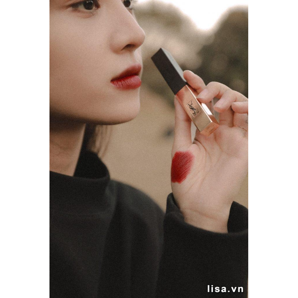 Son The Slim YSL Rouge Pur Couture 1966 – Đỏ đất Vỏ Trơn