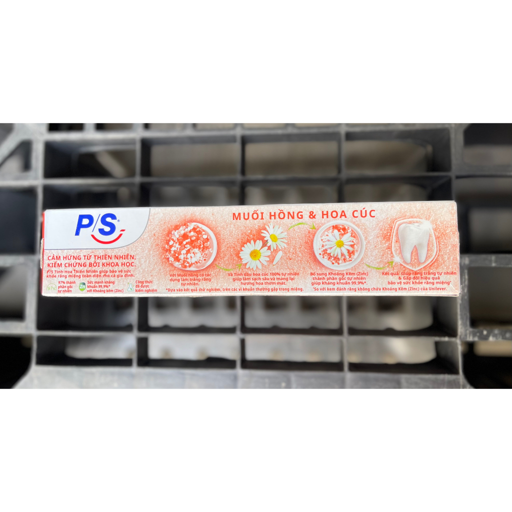 Kem đánh răng PS Muối hồng và Hoa cúc tuýp 180g - 230g