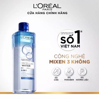 Pass nước tẩy trang Loreal xanh đậm 400ml new 100%