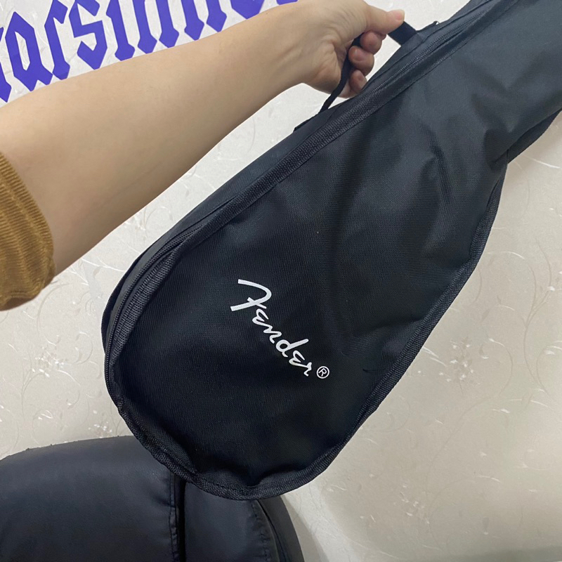 Đàn ukulele gỗ mahogany Fender chính hãng - Size 23inch 62cm - Tặng full phụ kiện