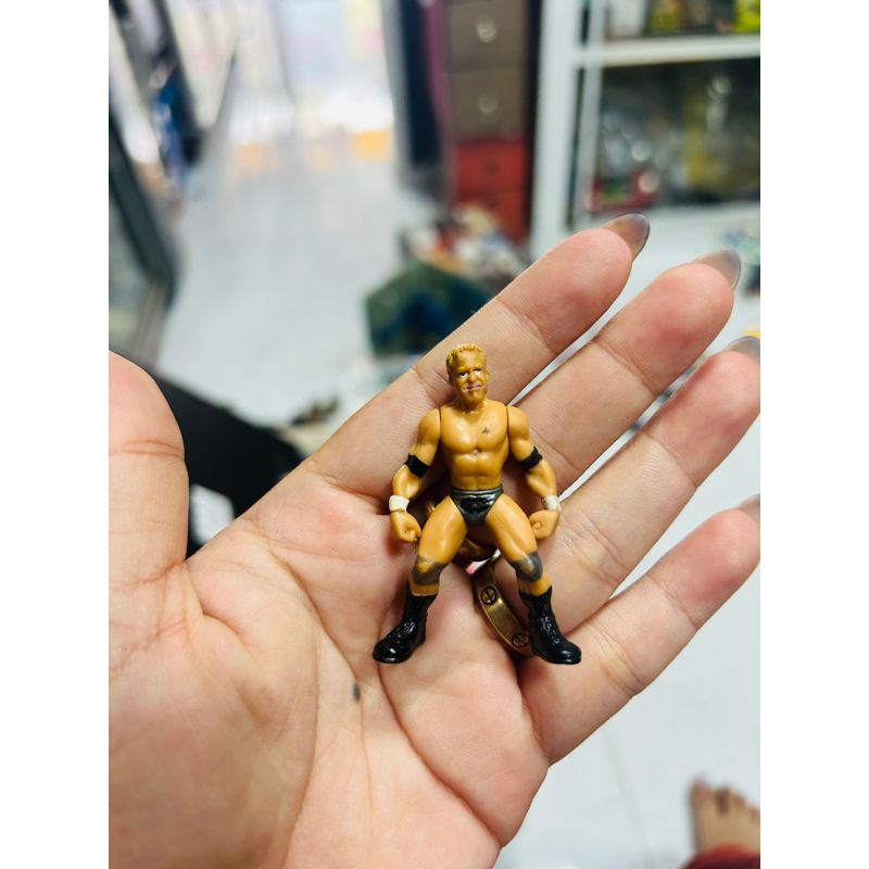 Mô hình WWE Brock Lesnar Mattel Basic Wrestling Action Figure 5cm