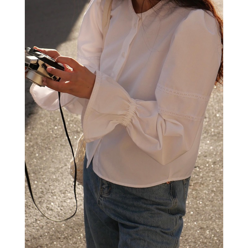 DE PLAGE - ÁO LACE BLOUSE