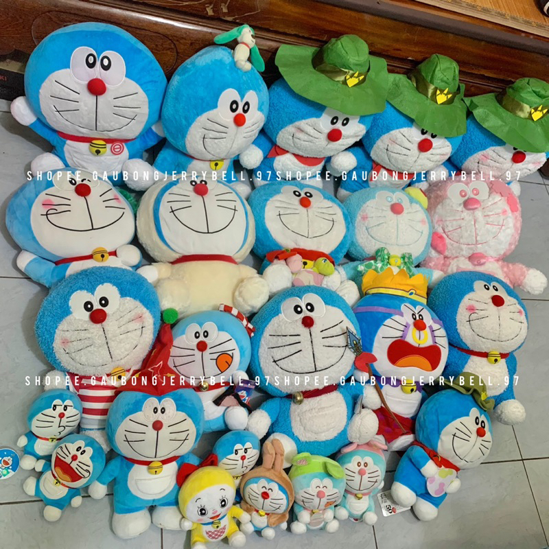 Gấu bông DOREMON chính hãng xuất Nhật nhiều mẫu