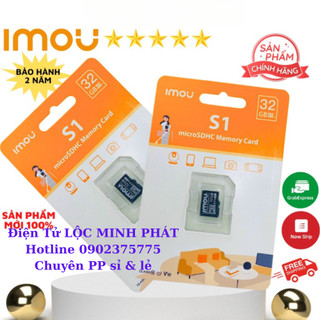 Thẻ nhớ cho Camera Micro SD imou 32GB / 64GB / 128 GB , chính hãng BH 5 năm - ( DSS Phân phối )