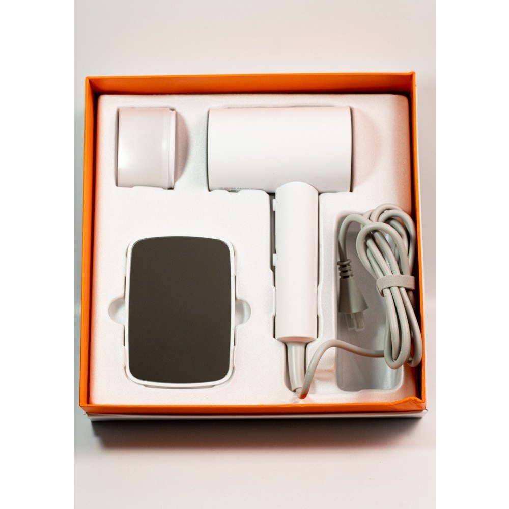 Máy sấy tóc bổ sung ion âm Xiaomi Mijia Yueli RCY-208MW 1800W tặng Gương mini và hộp quà, chống xù rối tóc