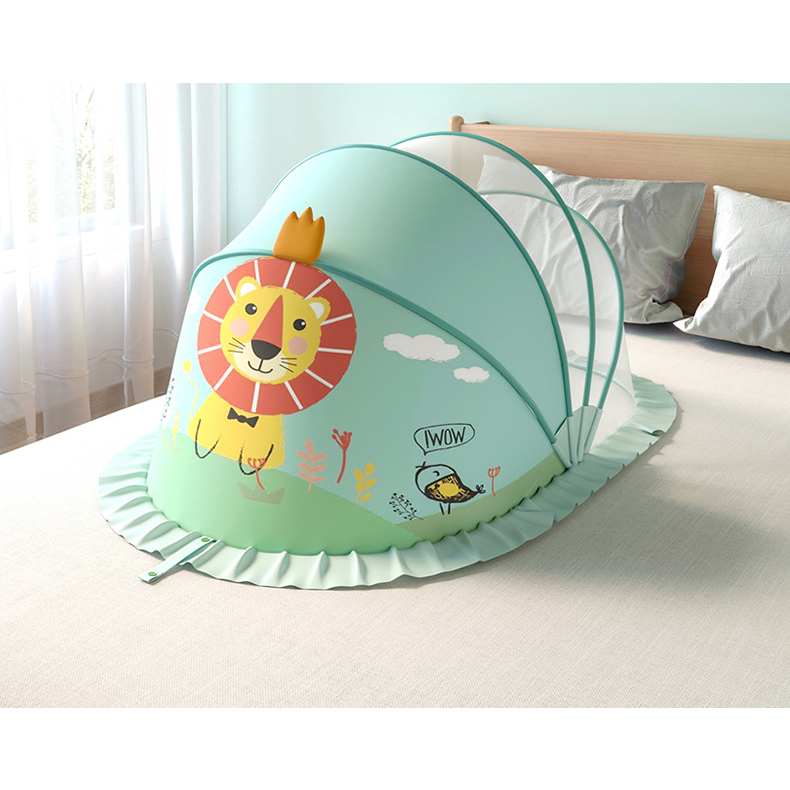 Màn Chụp Cho Bé Gấp Gọn. Mùng Chụp Cho Bé Hình Thú Đáng Yêu