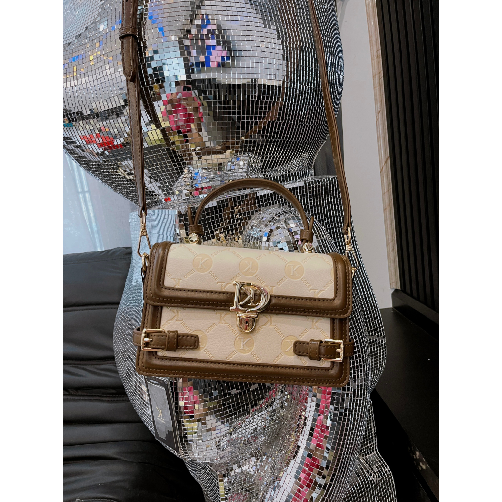 Túi xách tay + đeo chéo nữ size 20cm*7cm*12cm COKE HEART đủ màu