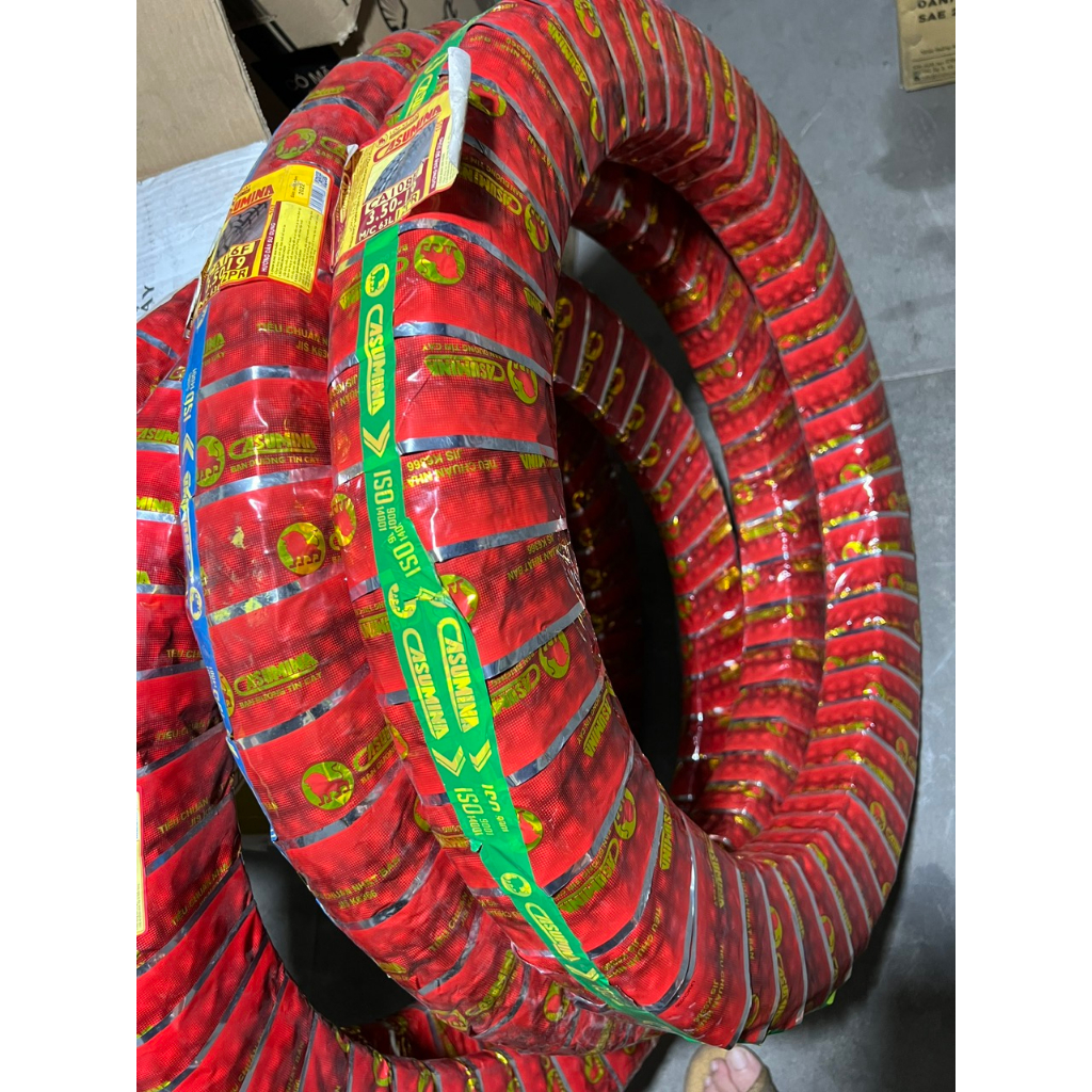 Vỏ  Casumina có ruột 350-19 trước Ba gác lôi
